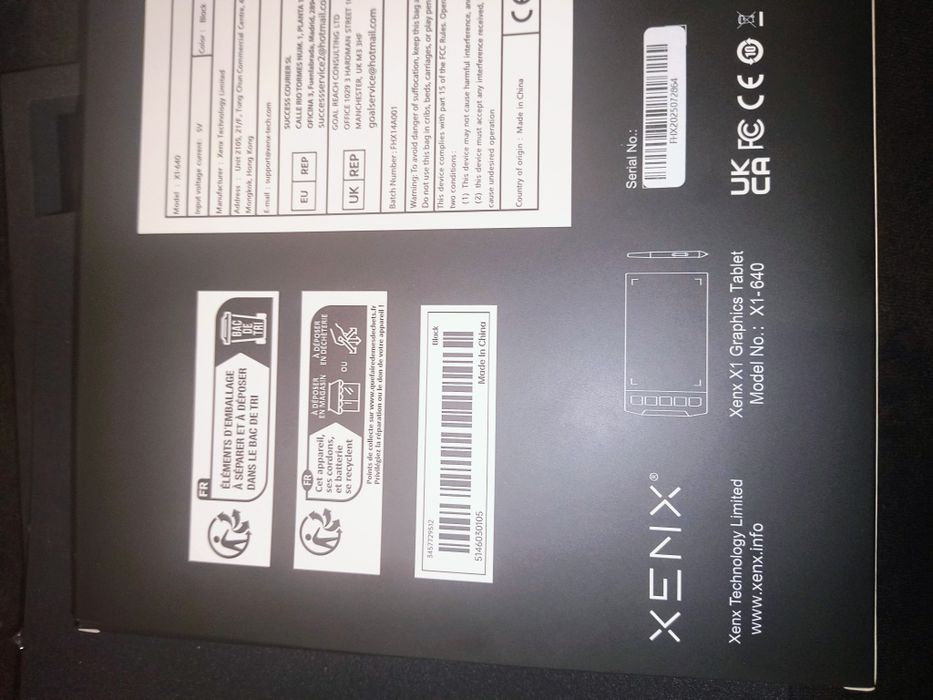 Продам графічний планшет Xenx X1-640