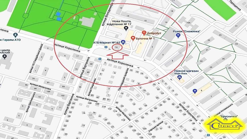 півгзк зупинка Схід 280 кв.м. 2 поверх