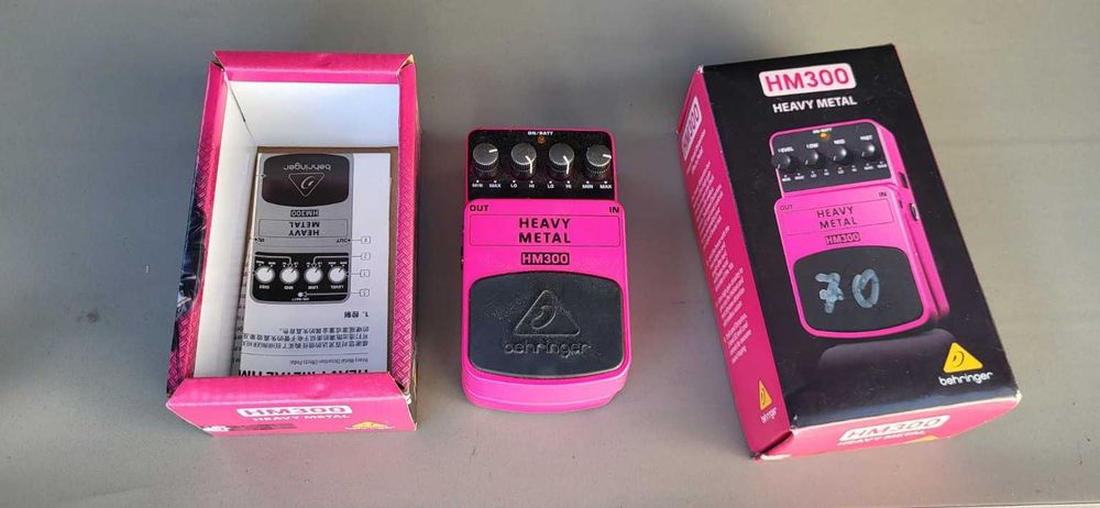 Efekt gitarowy Behringer HM300 Heavy Metal distortion