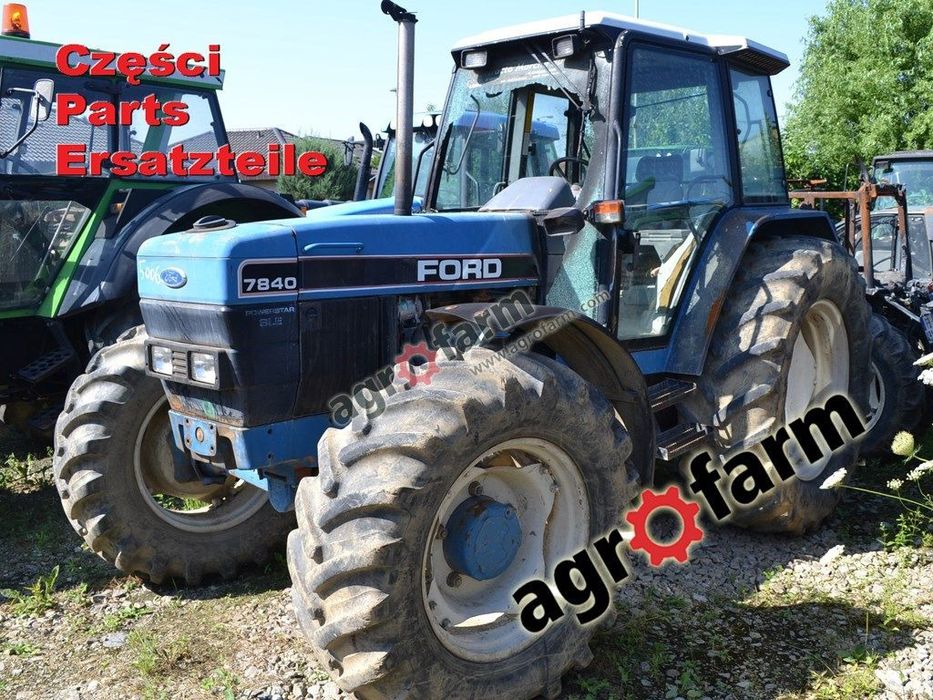 Ford 7840 Powerstar części, skrzynia, silnik, most