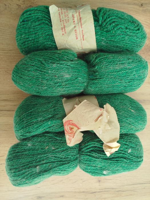 Нить для вязания шерсть СССР