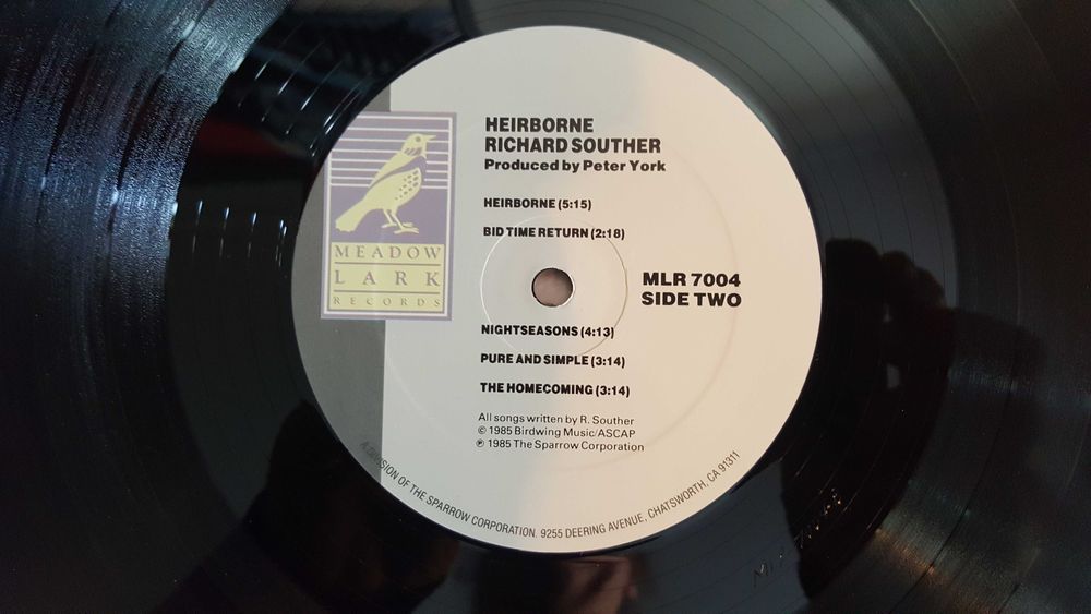 Vinyl. Jeff Johnson, Sandy Simpson. ,,No Shadow of Turning,,