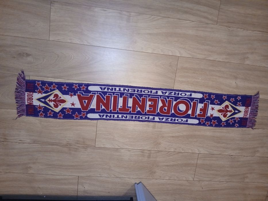 Szalik ACF Fiorentina - szal piłkarski, kibic, Florencja, Firenze