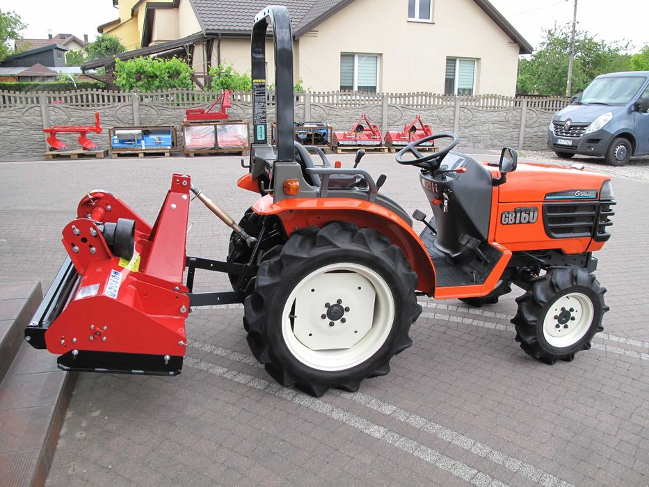 Mini Traktorek Kubota GB160 4X4 16KM Wspomaganie Mały Traktor Ogrodniczy