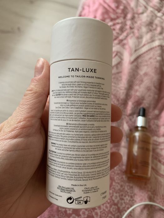 Tan luxe the body автозасмага