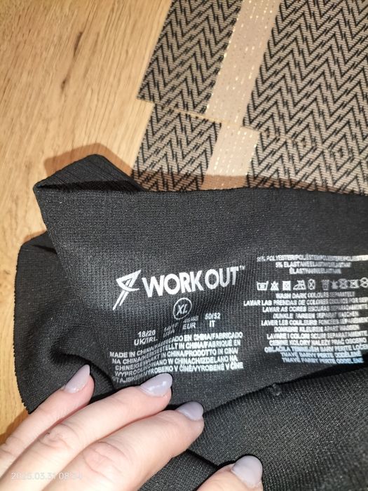 Legginsy workout nie noszone xl