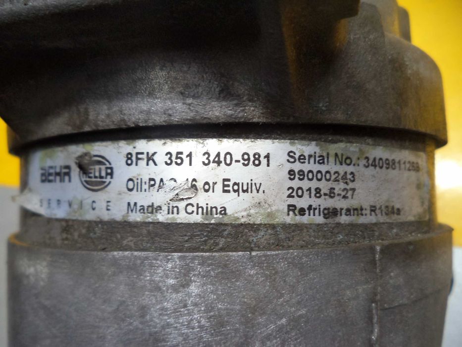 Компрессор кондиционера Opel Vivaro Movano Renault Trafic Master  7 ПК