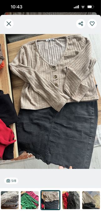 Paka ubran xs/s- m do dalszej sprzedaży ok 14,5kg