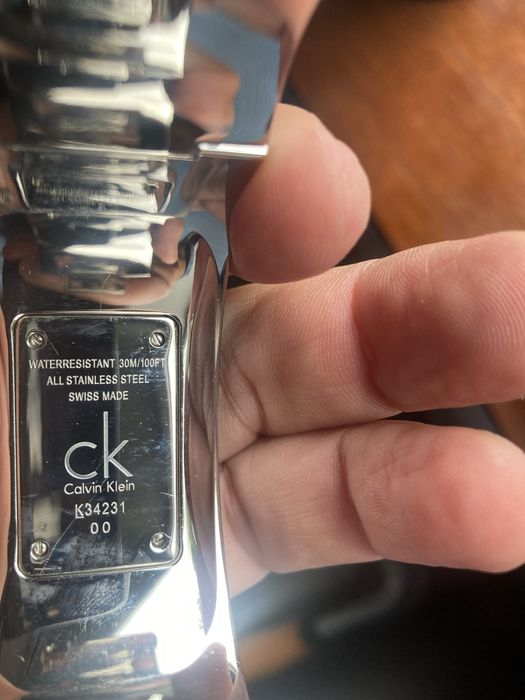 Relogio /pulseira calvin klein senhora