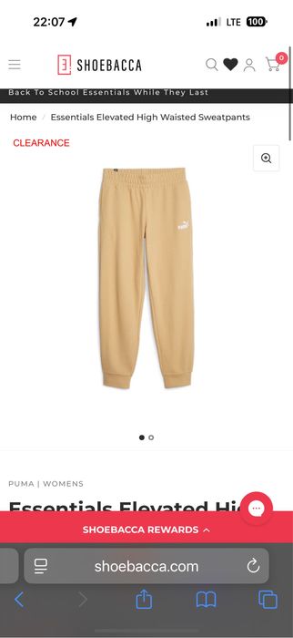 Штани жіночі з оф магазину. M -ка Puma