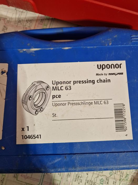 Szczęki U63 + Adapter Uponor Novopress Milwaukee Hilti