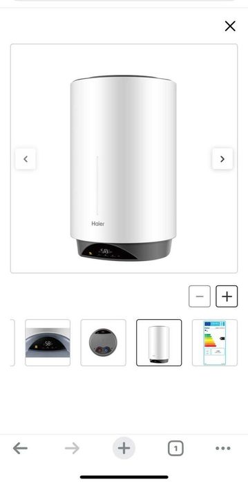 Termoacumulador Inteligente HAIER Ref: ES80V-VH3 80L