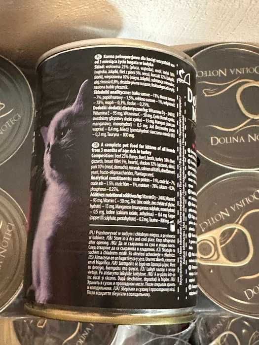 DOLINA NOTECI Premium Junior mokra karma dla kotka 400 gram Indyk X12