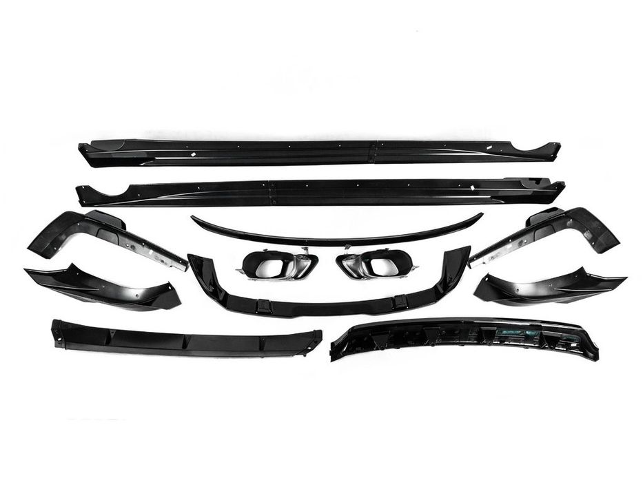 BMW X7 G07 2023+ Комплект обвісів Paradigm Black Knight/БМВ обвес
