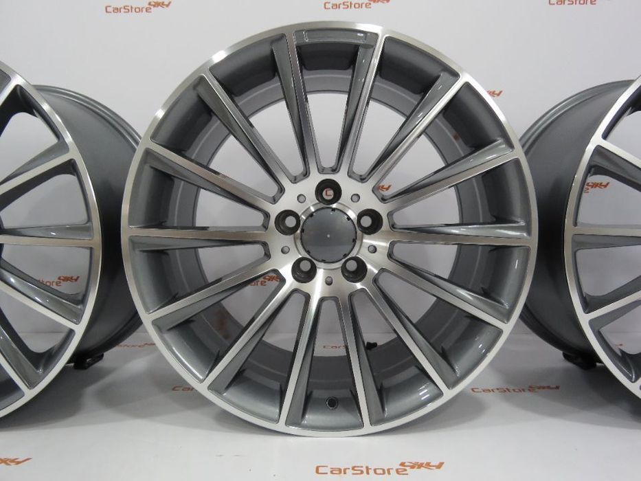 Jantes Look Mercedes Turbine 18 x  8 et 45 5x112 Antracite