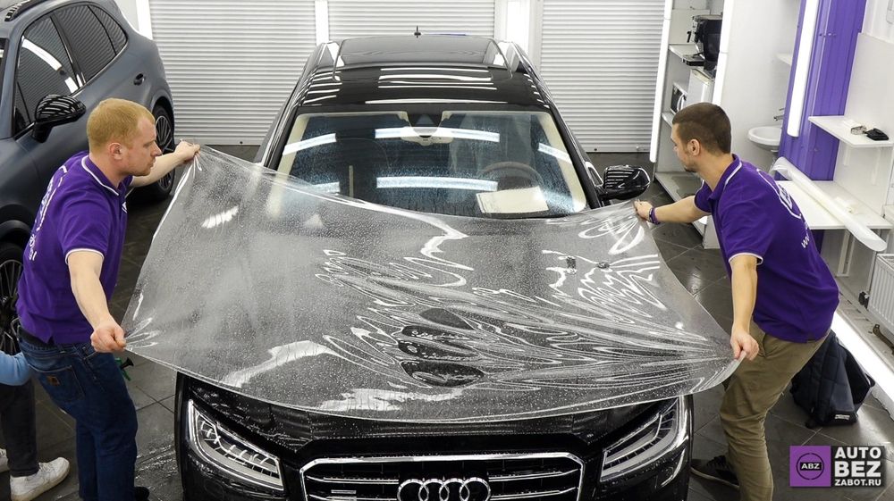 Полиуретановая плёнка Brawix защитная броня для авто антигравийная