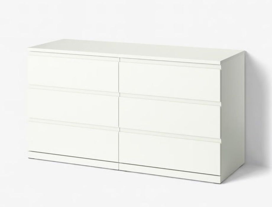 Móvel Ikea Malm 6 gavetas
