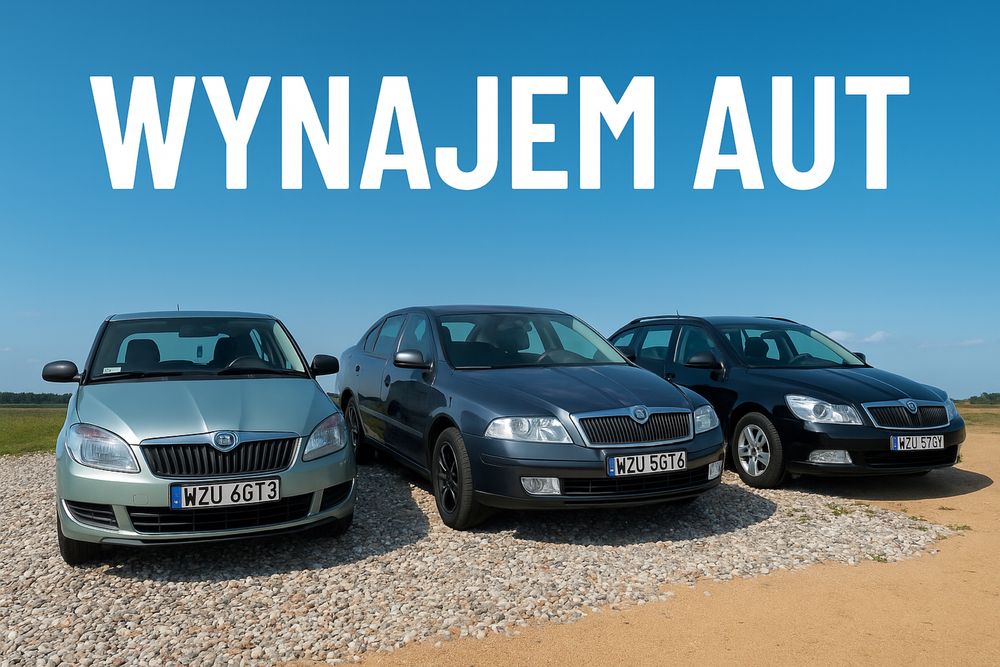 Wynajem Aut Osobowych 24h/ 7 dni w tygodniu