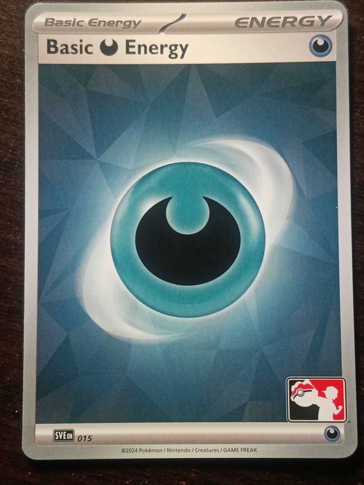 PRIZE PACK Darkness Basic Energy 015 Karta POKEMON TCG Scarlet &Violet