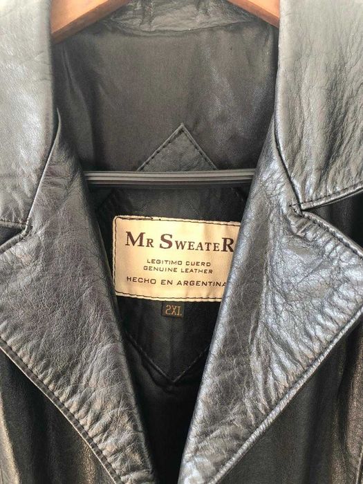 Blazer Vintage em Couro Preto – Estilo 90s Minimal – Excelente Estado