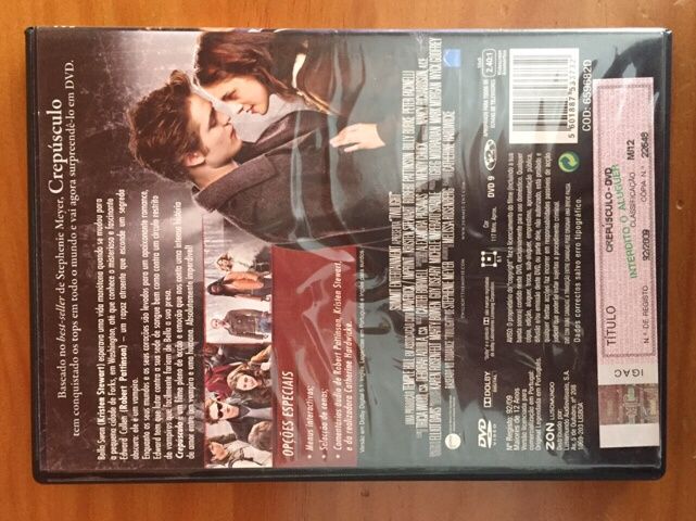 DVD - Crepúsculo
