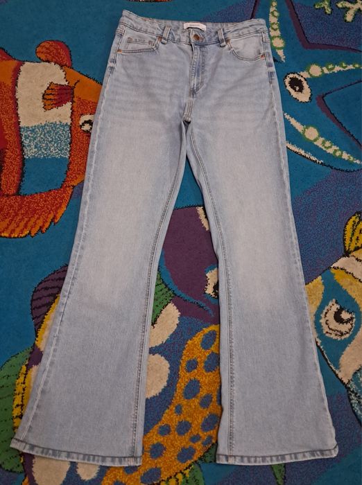 Jeansy Reserved dzwony roz.38 M/L