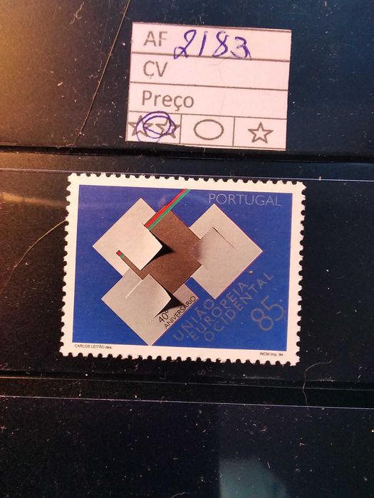 1994 40° Aniversário Da União Europeia Ocidental (UEO) MNH **
