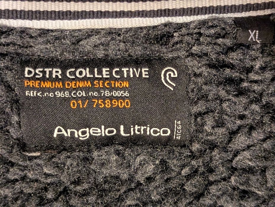 Casaco Angelo Litrico DSTR Collective Polar Quente Forrado M.B. Estado