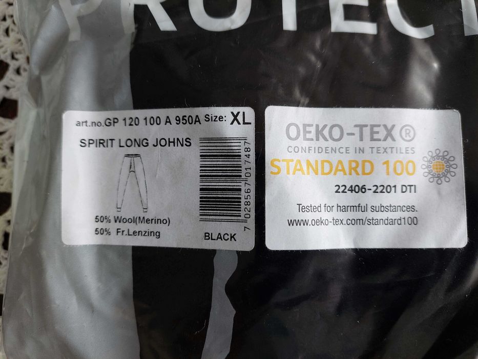 Devold FR XL – nowa bielizna ognioodporna Protection 100 czarna