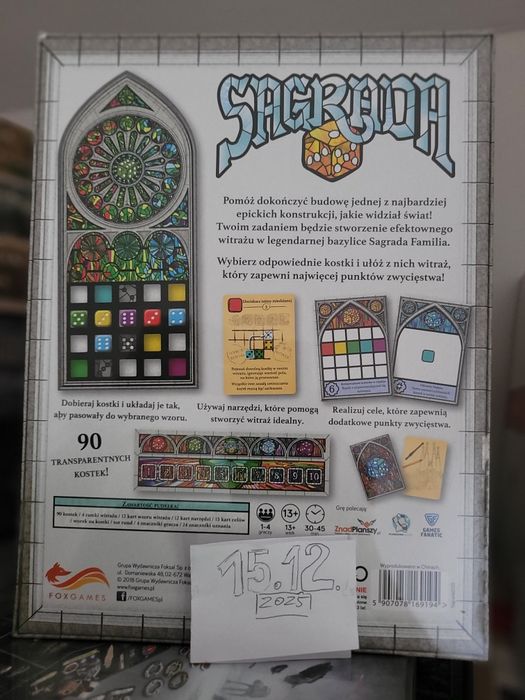 SAGRADA . Wydanie PL. Nowa w folii