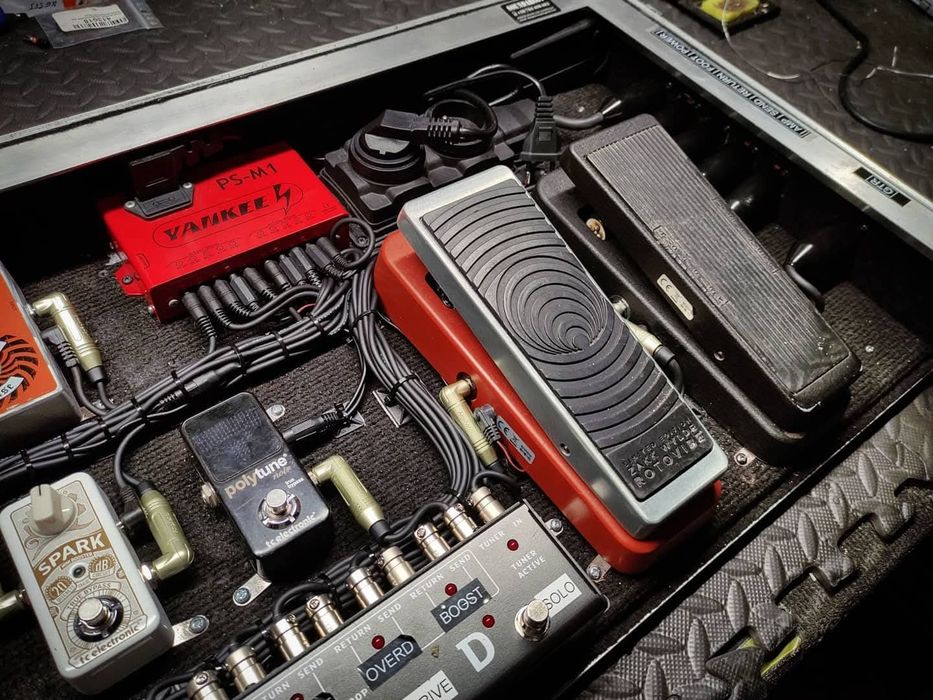 Pedalboard MXR, Dunlop, Boss, Pog, Joyo, Polytune