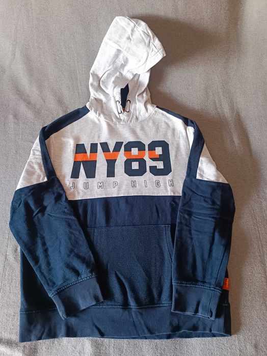 Sweat com capuz C&A, tamanho 158/164cm – 13/14 anos