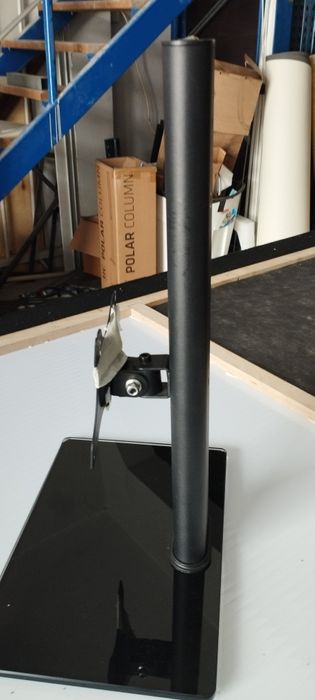 Suporte de mesa para monitor/ LCD /TV com base em vidro e suporte vesa