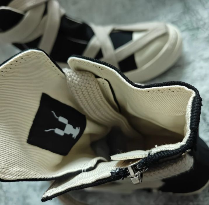 кеди Rick Owens Jumbo Lace Hexagram Ramones рік овенс