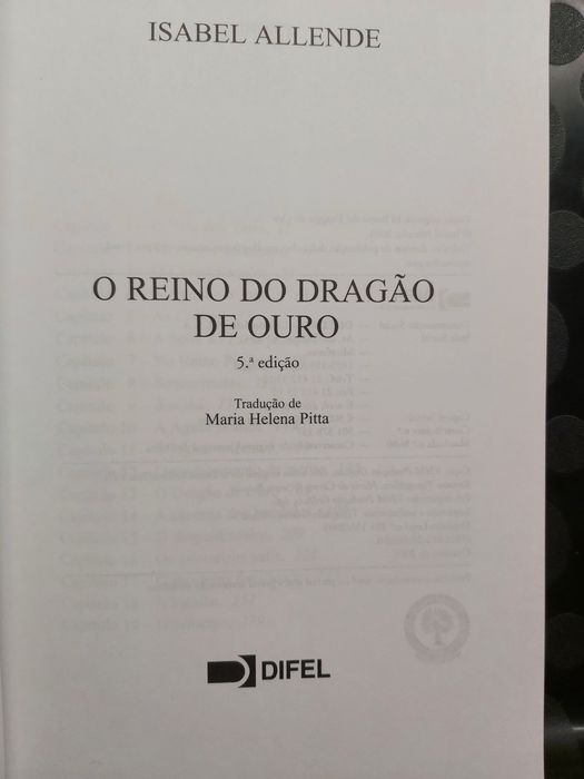 O Reino do Dragão de Ouro
de Isabel Allende