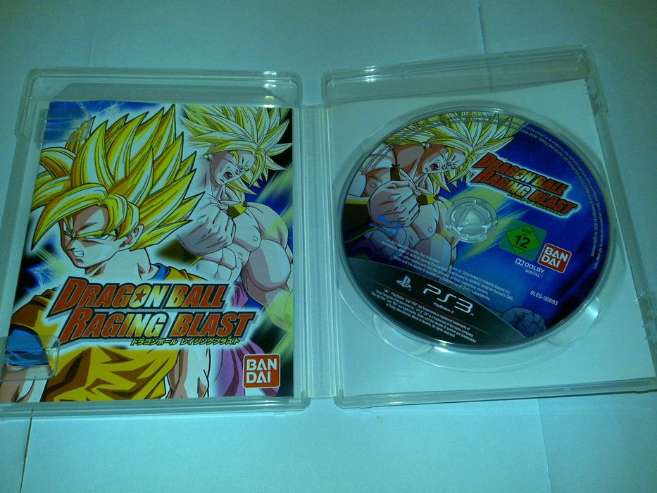 dragon ball raging blast - jogo ps3 (jogo playstation 3) raro