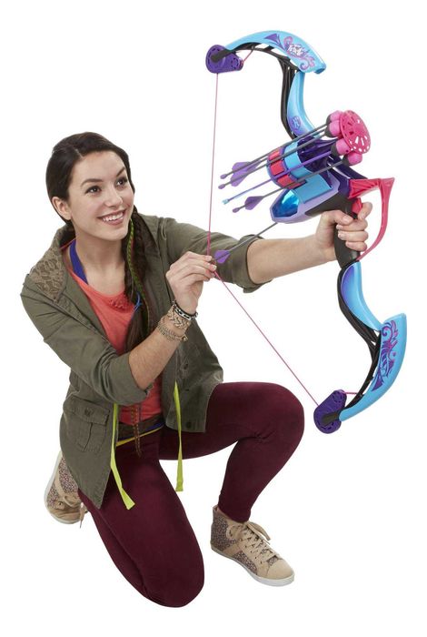 Блочный лук Hasbro Rebelle Nerf со стрелами
