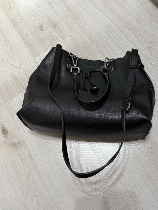 Сумка  чорна жіноча calvin klein