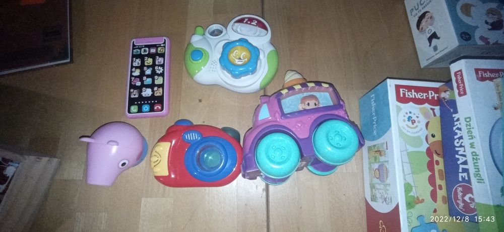 Aparat fotograficzny interaktywny+aparat , tel komórkow i samochod z n
