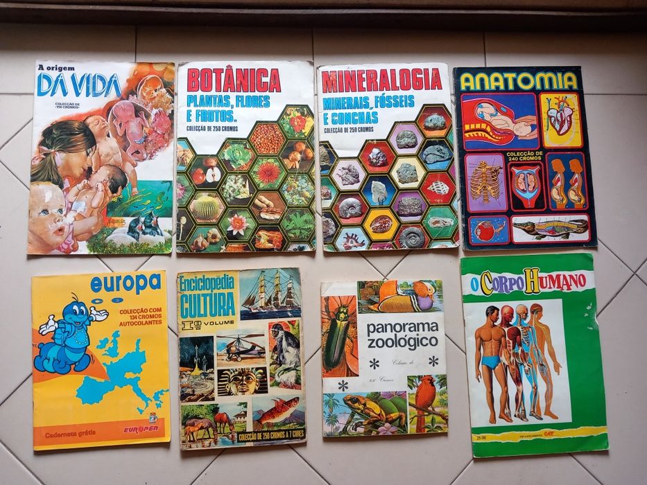 Cadernetas antigas completas algumas raras