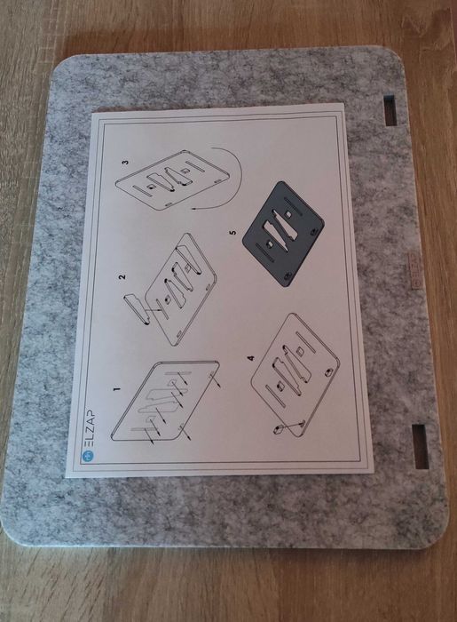 Zestaw biurkowy z filcu Elzap