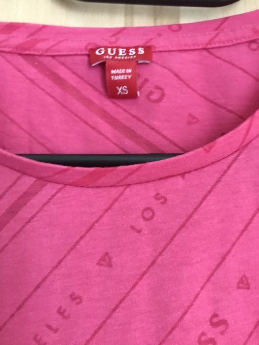 Koszulka Guess rozowa