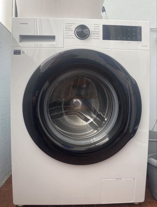 Máquina de lavar a roupa SAMSUNG, 9 Kg - 1400 rpm - Branco, classe energética A