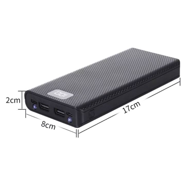 Корпус ПОВЕРБАНК с дисплеем 8°18650