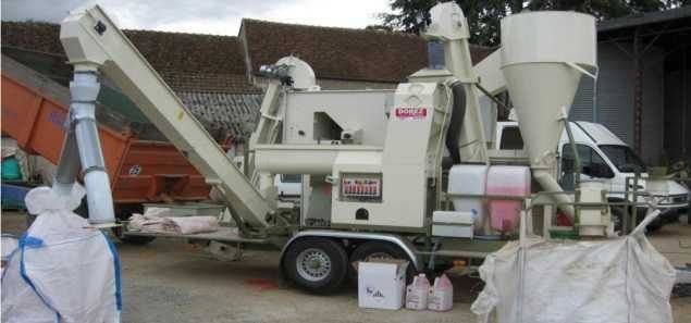 Мобільний сортувально-протруювальний комплекс RT 355 DOREZ (Франція)