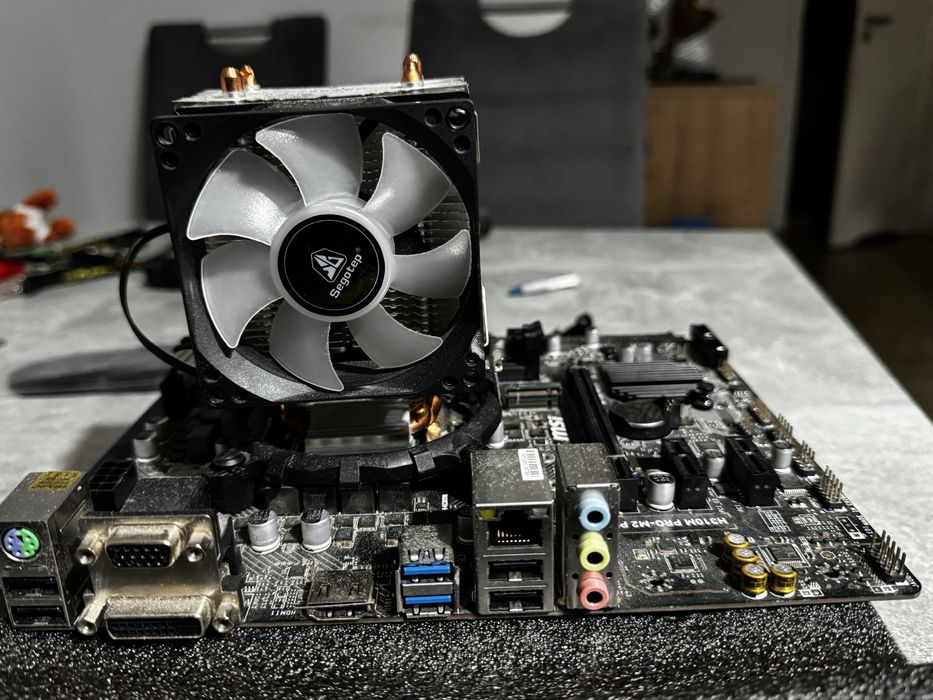 Zestaw i5-8500 + Płyta MSI H310M PRO-M2 PLUS + Chłodzenie RGB Segotep