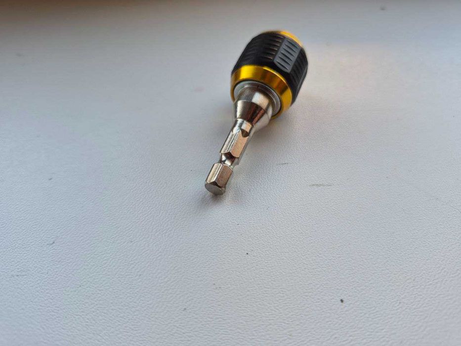 Магнітний тримач біт із фіксатором 60 мм 1/4" (6.35 мм) cr-v