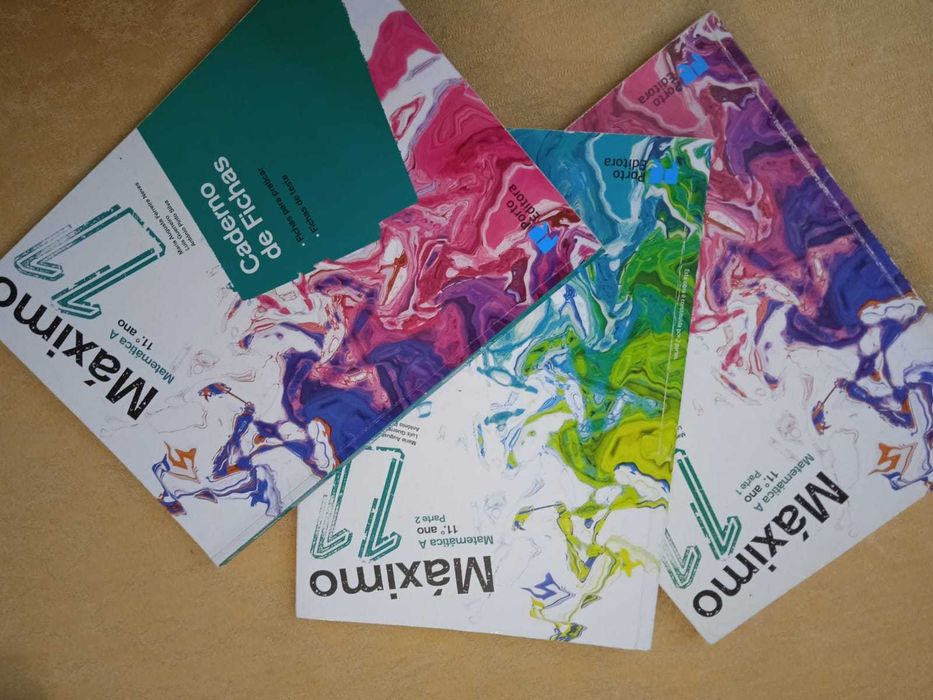 Máximo - Matemática A - 11.º Ano (como novo/ novo)