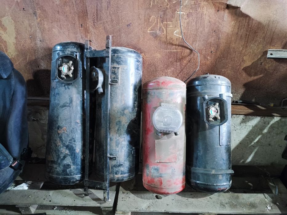Газовый баллон для автомобиля. Гбо. Под запаску. И обычные.