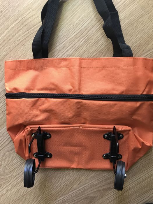 Składana Torba na zakupy z kółkami